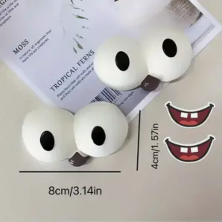 Croc Shoe Charms - Eyes and Mouth Set