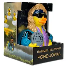 CelebriDucks Pond Jovial - Swimmin' On A Prayer Rubber Duck