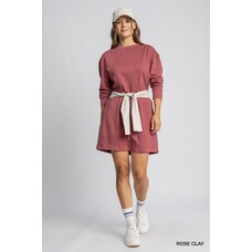 Umgee Buttery Soft Knit Mini Dress
