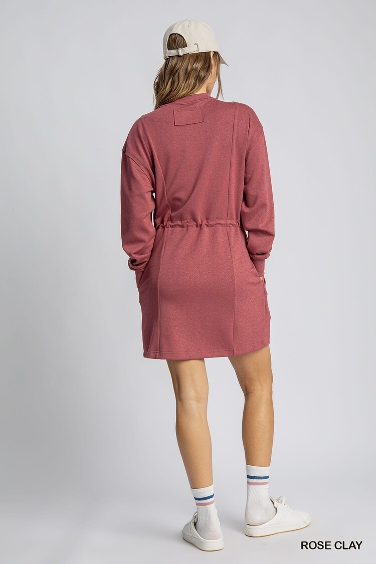 Umgee Buttery Soft Knit Mini Dress