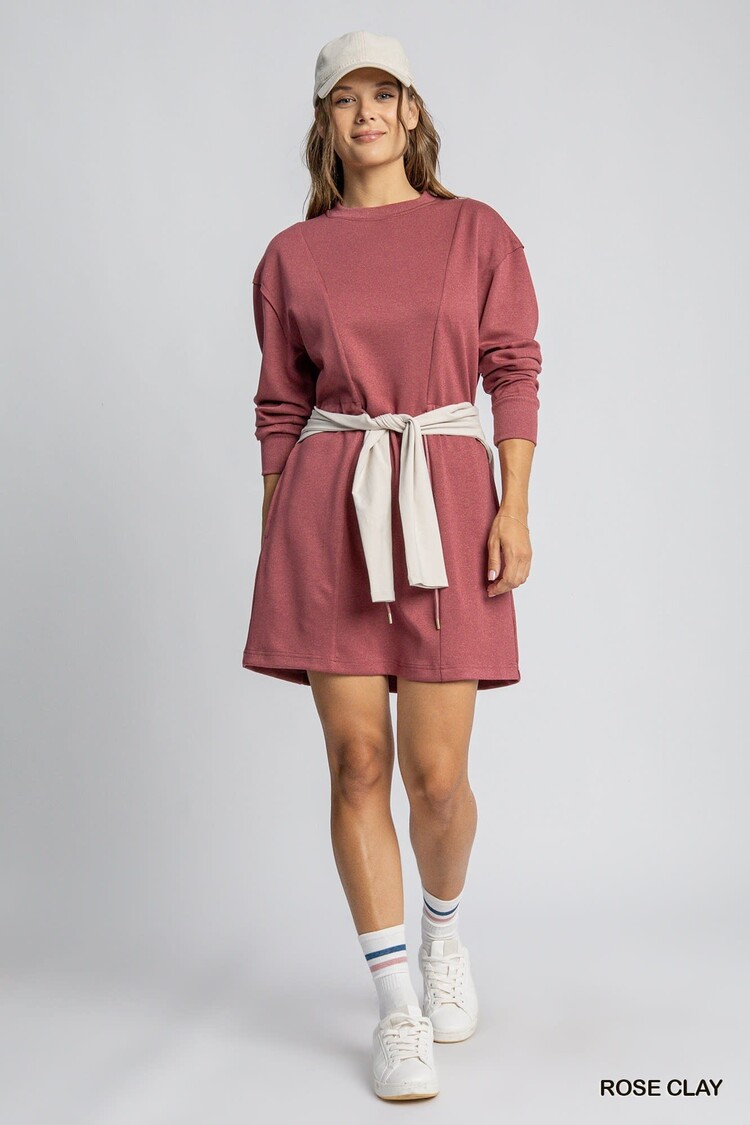 Umgee Buttery Soft Knit Mini Dress