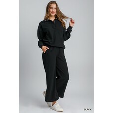 Umgee Textured Pullover Top