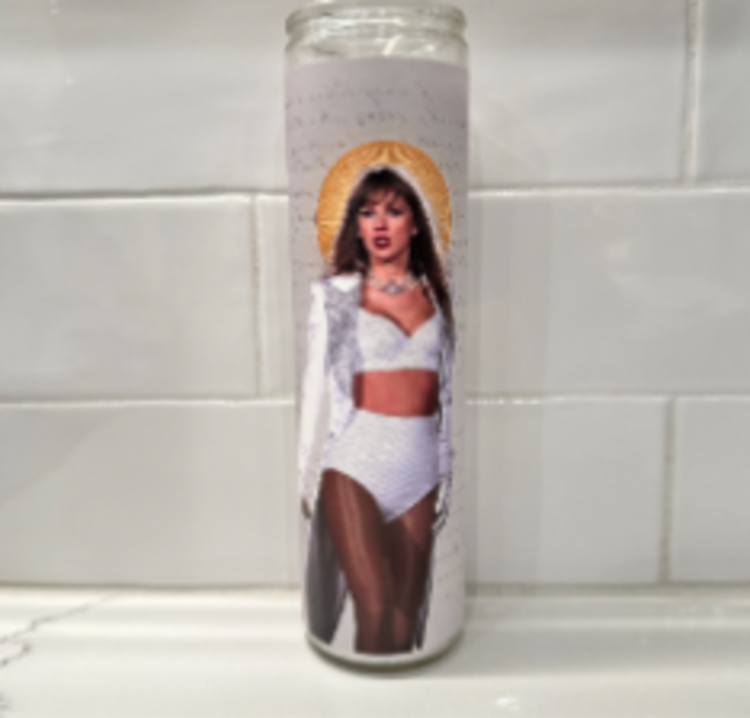 Flaming Feminist Taylor Swift TTPD Tour Candle