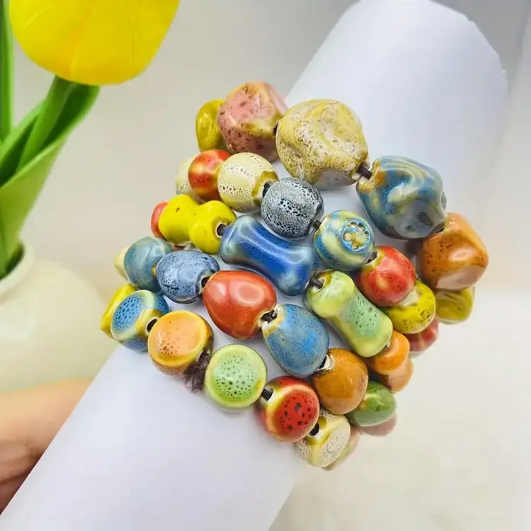 Multicolor Bead Bracelet