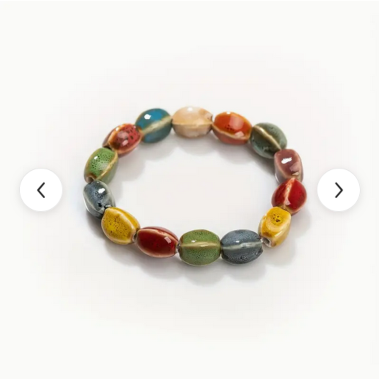 Multicolor Bead Bracelet