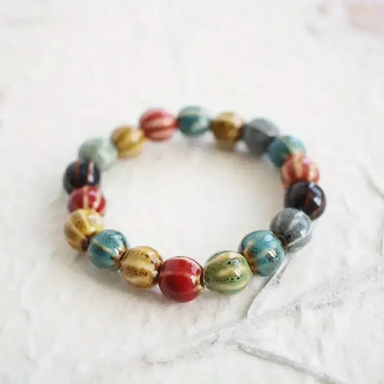 Multicolor Bead Bracelet