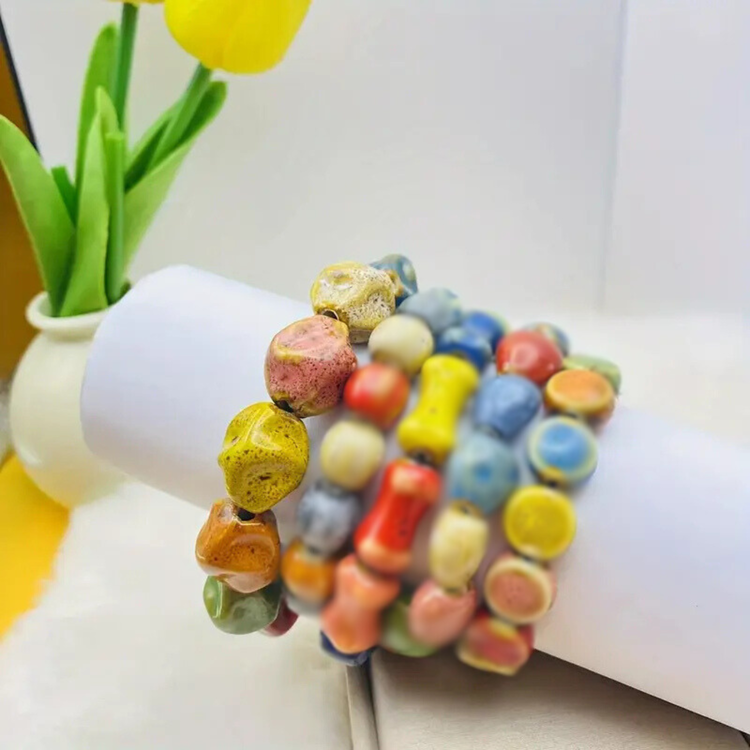 Multicolor Bead Bracelet