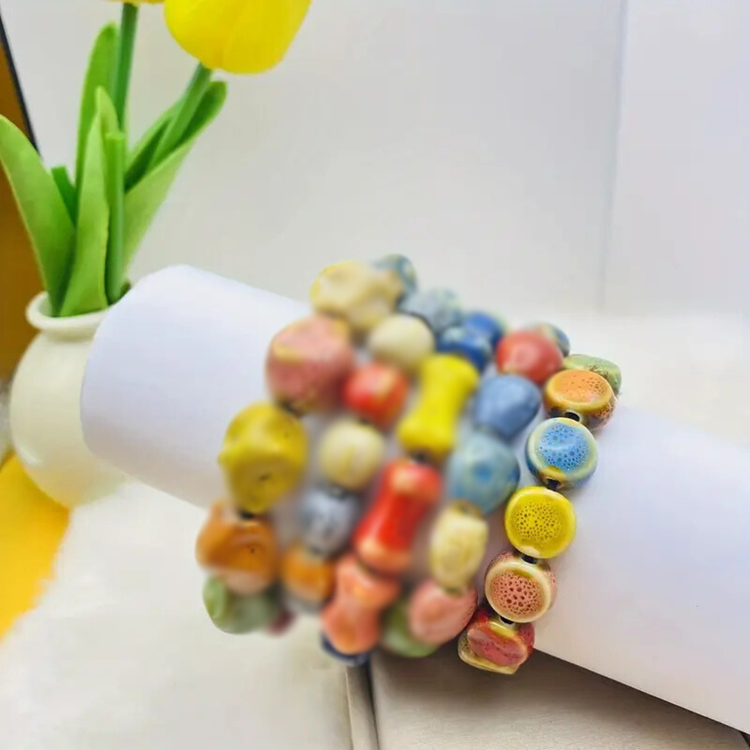 Multicolor Bead Bracelet