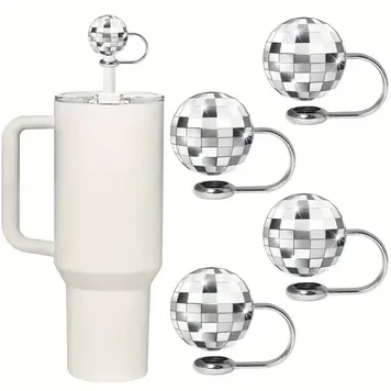 Disco Ball Straw Topper