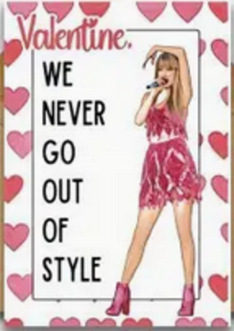 Swiftie Valentine's Day Exchange Cards
