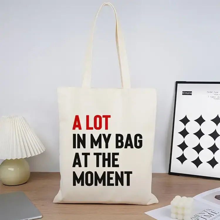 Taylor Swift Tote Bag - A Lot In My Bag