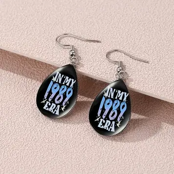 In my 1989 Era Earrings - Blue