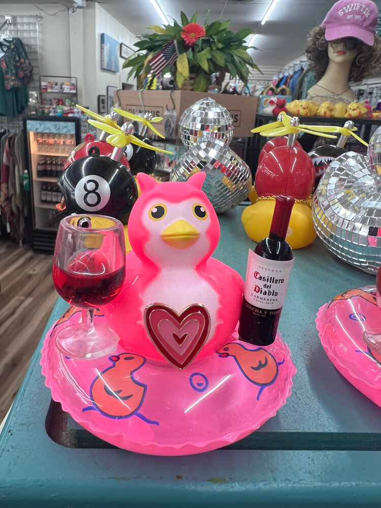 Valentines Mini Duck on Floatie