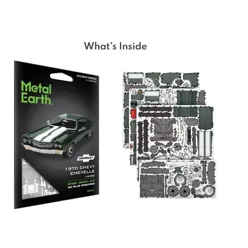 1970 Chevy Chevelle Metal Earth Model Kit