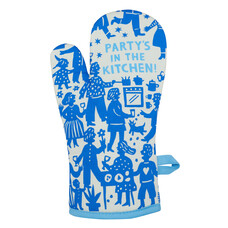 Party In The Kitchen Oven Mitt