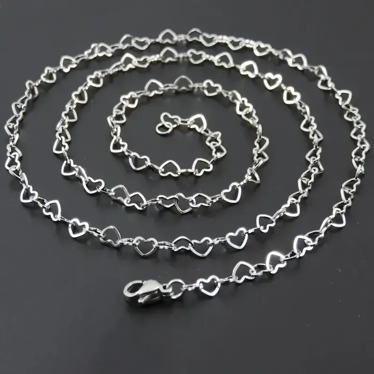 Hollow Heart Necklace