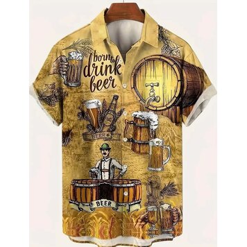 Vintage Beer Hawaiian Shirt