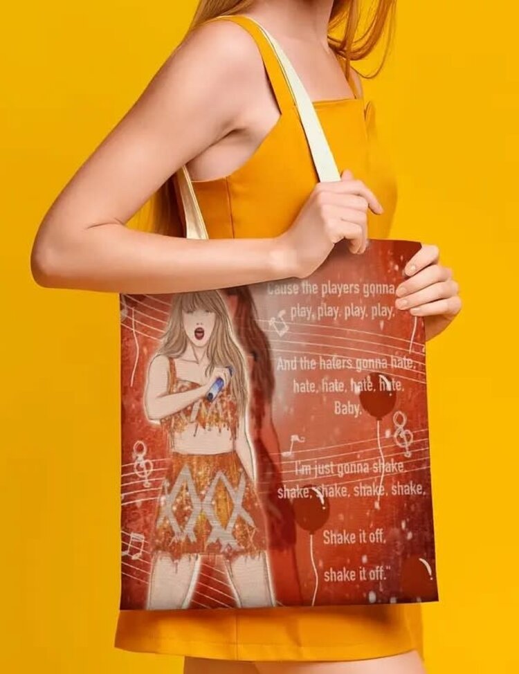 Taylor Orange Tote Bag