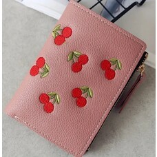 Wallet - Pink Cherries