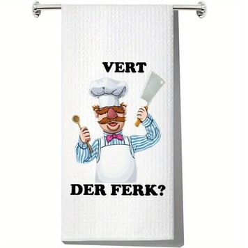 Vert Der Ferk Kitchen Towel