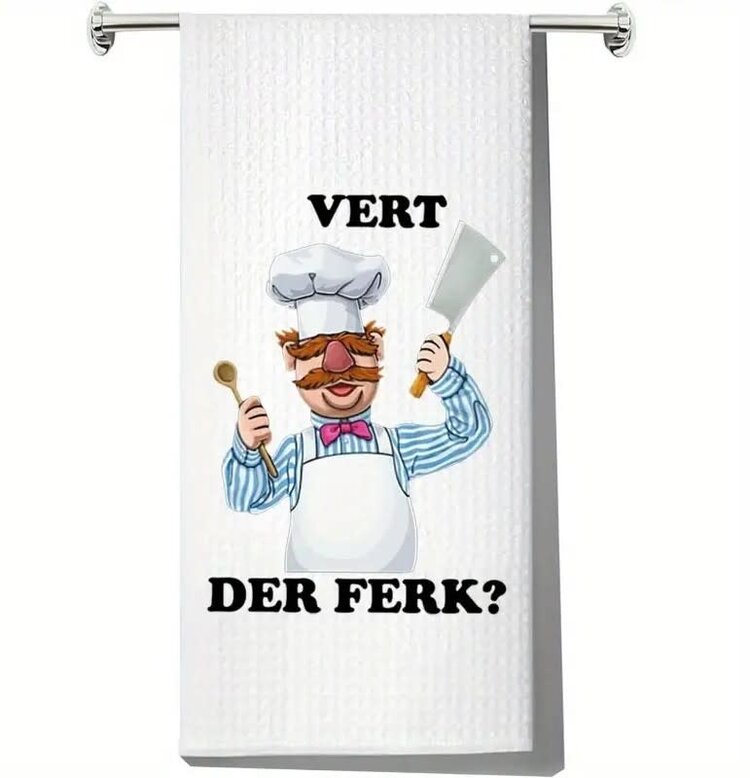 Vert Der Ferk ? Kitchen Towel