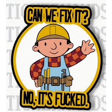 Sticker Can we fix it?