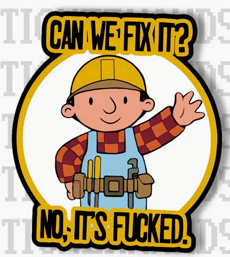 Sticker Can we fix it?