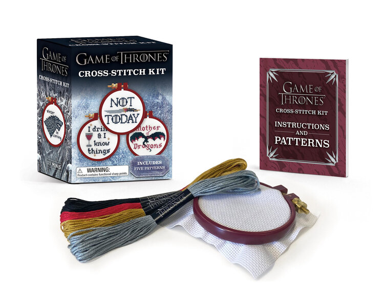 Hachette Game of Thrones Cross-Stitch Kit Paperback
