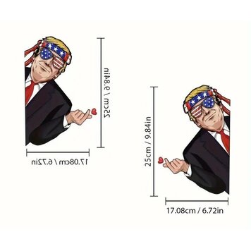 Lg Trump Car Sticker