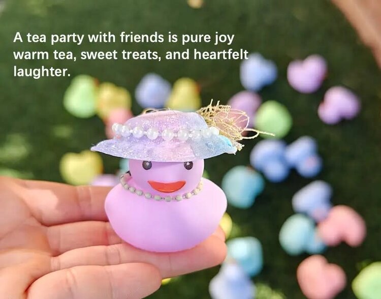 Mini Tea Party Duck