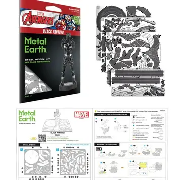 Black Panther 3D Model Kit