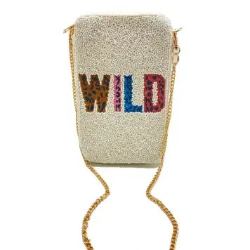 Pizzazz Wild Phone Crossbody Bag