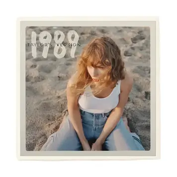 Lucky Mfg. Co. T.S. 1989 (T.S. Version) Rose Garden Pink Album Coaster