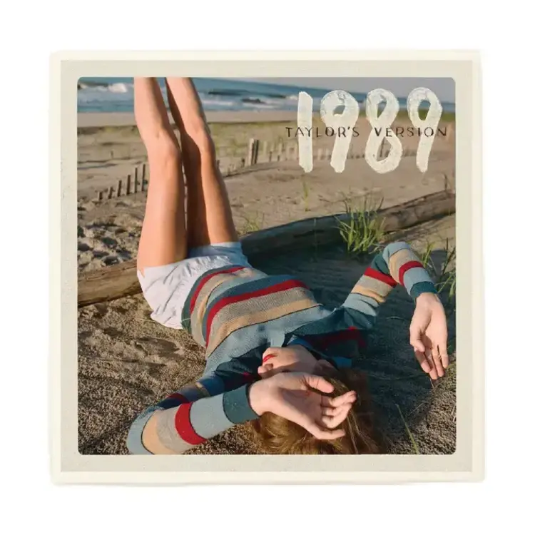 Lucky Mfg. Co. T.S. 1989 (T.S. Version) Sunset Blvd Yellow Album Coaster