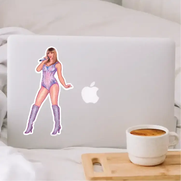 Lucky Mfg. Co. T.S. Jumbo Vinyl Sticker