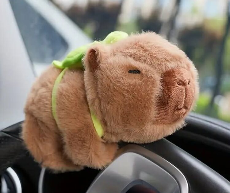 Cap Zone Capybara Stuffed Plushie Slap Wristband Bracelet