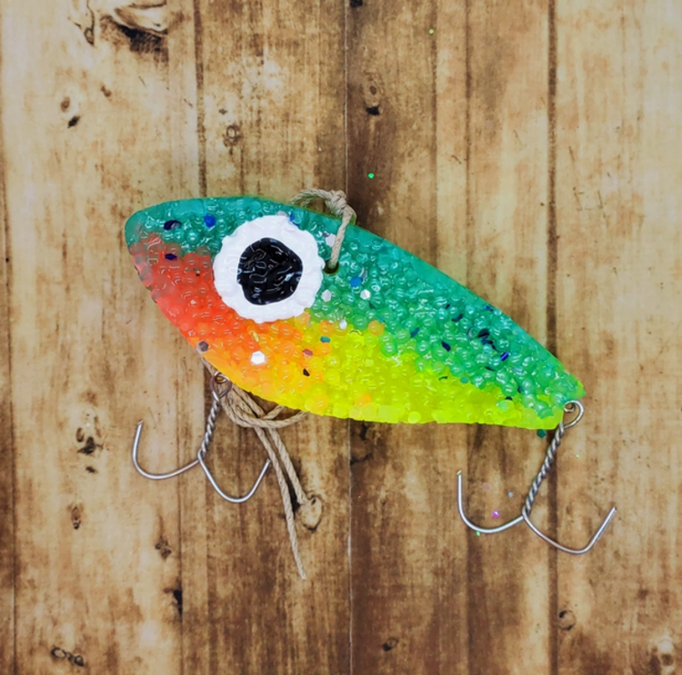 Leafcutter Candle Co. Sunfish Lure Freshie Genuine Leather