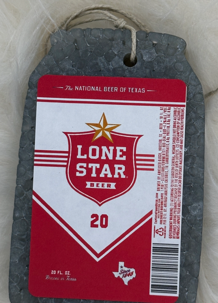 Leafcutter Candle Co. LCC Lone Star Can Freshie Blue Steel