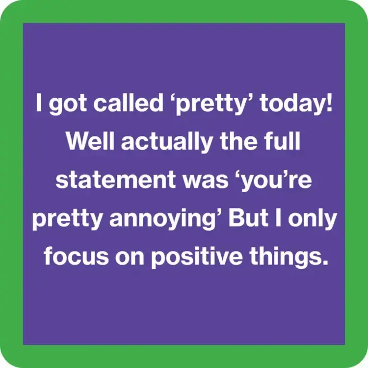 Drinks on Me Called Pretty Coaster