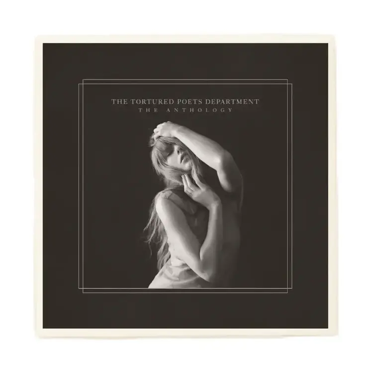 Lucky Mfg. Co. Tortured Poets Dept the Anthology Album Coaster