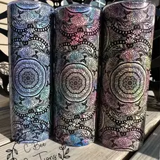 Mandala Hidden Message Tumbler