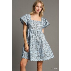 Umgee Two Tone Powder Dress