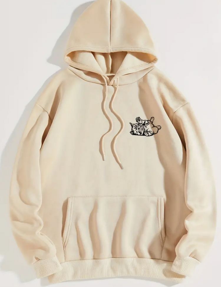 Small Karma Cat Hoodie