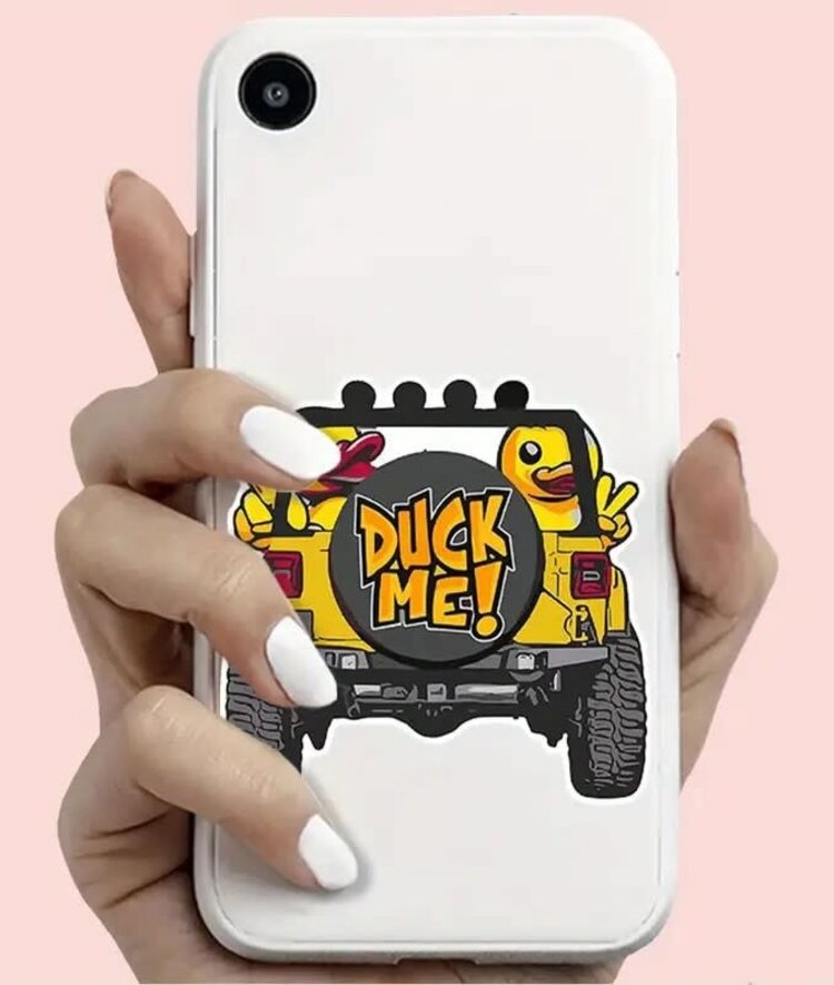 Duck Me Sticker