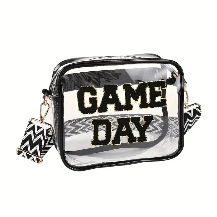 Game Day Transparent Crossbody Bag