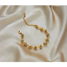 Large knot chain Bracelet