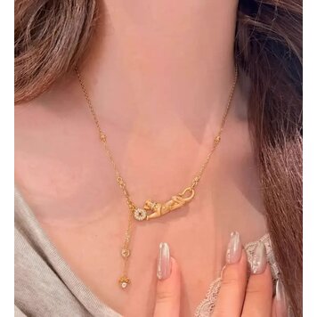 Taylor Inspired Leopard Necklace