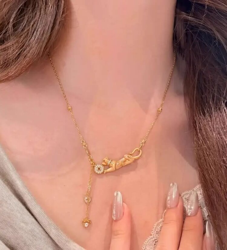 Taylor Inspired Leopard Necklace