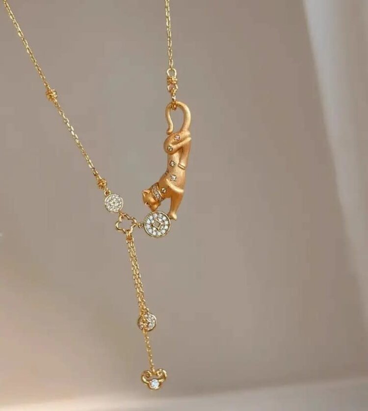 Taylor Inspired Leopard Necklace
