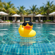 Mini Sunglass Duck